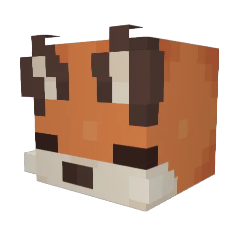 AuthorOmni Minecraft avatar head, 3D render