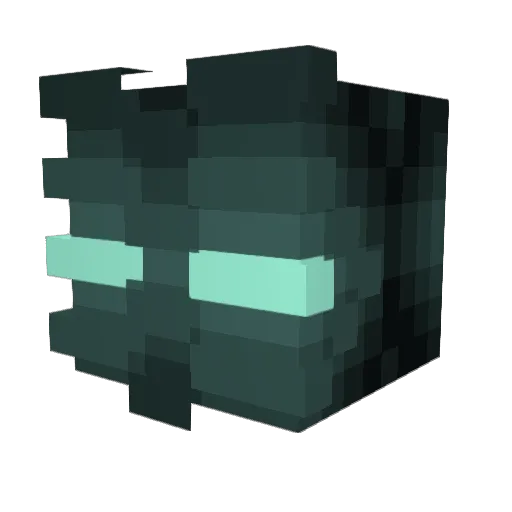 Authryn Minecraft avatar head, 3D render