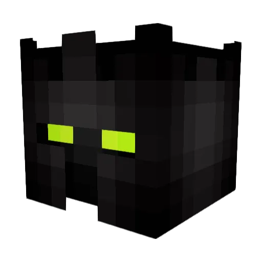 AutismLord101 Minecraft avatar head, 3D render