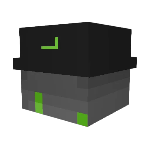 Autism_Couch Minecraft avatar head, 3D render