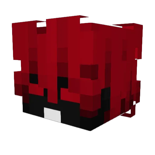 AutoPHG Minecraft avatar head, 3D render