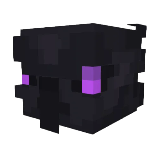 Autor1 Minecraft avatar head, 3D render