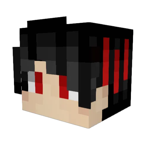 Autumn0813 Minecraft avatar head, 3D render
