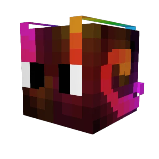 AutumnDog85 Minecraft avatar head, 3D render