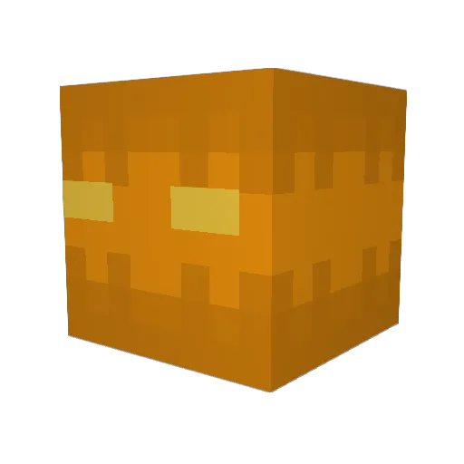 AutumnDrider Minecraft avatar head, 3D render