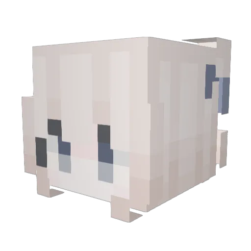 AutumnDuke36663 Minecraft avatar head, 3D render