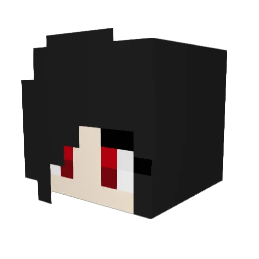 AutumnRaeyn Minecraft avatar head, 3D render