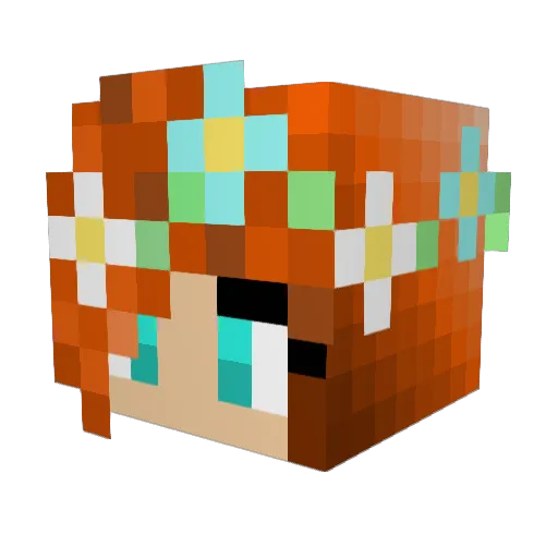 Autumn_Archer Minecraft avatar head, 3D render