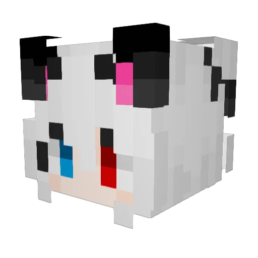 Autumn_QY Minecraft avatar head, 3D render