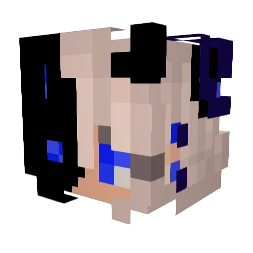 Autumn_Reign Minecraft avatar head, 3D render