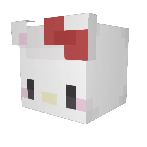 Autumnleez Minecraft avatar head, 3D render