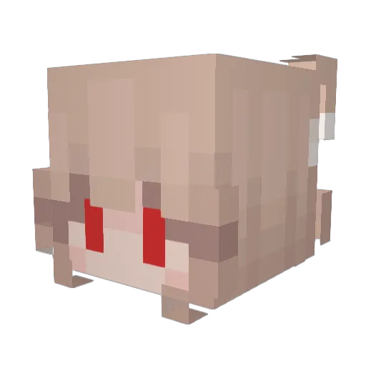 Autumnwater0_bot Minecraft avatar head, 3D render