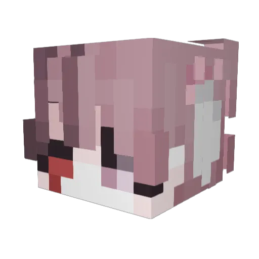 Minecraft-Avatar von Auzes: Kopf als 3D-Render