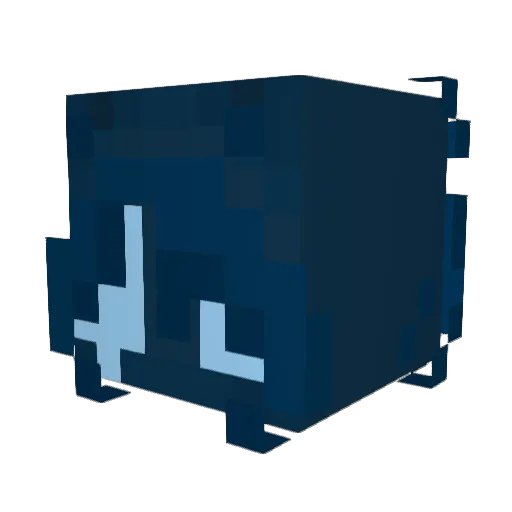 Av3r9 Minecraft avatar head, 3D render