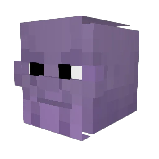 AvIncI_ Minecraft avatar head, 3D render