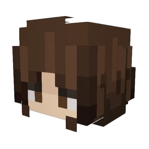 AvaLamango Minecraft avatar head, 3D render