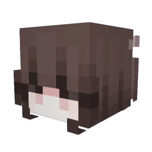Avaaa1514 Minecraft avatar head, 3D render