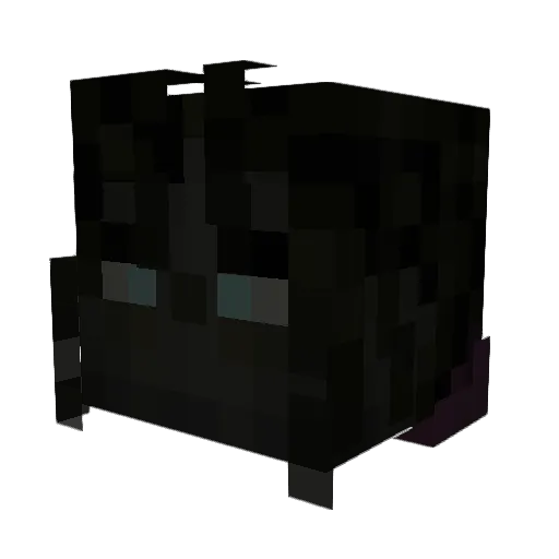 Availeon Minecraft avatar head, 3D render