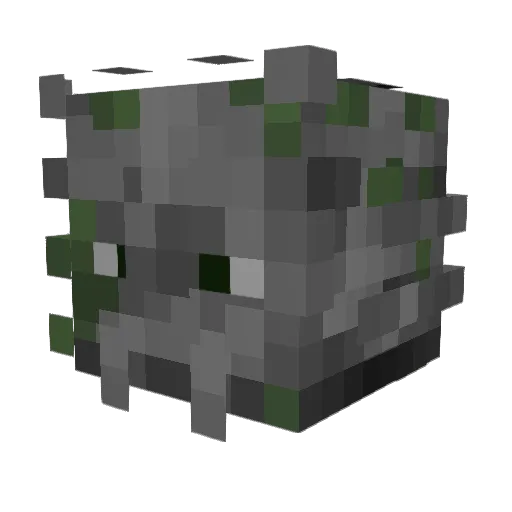 AvailingEmu7860 Minecraft avatar head, 3D render