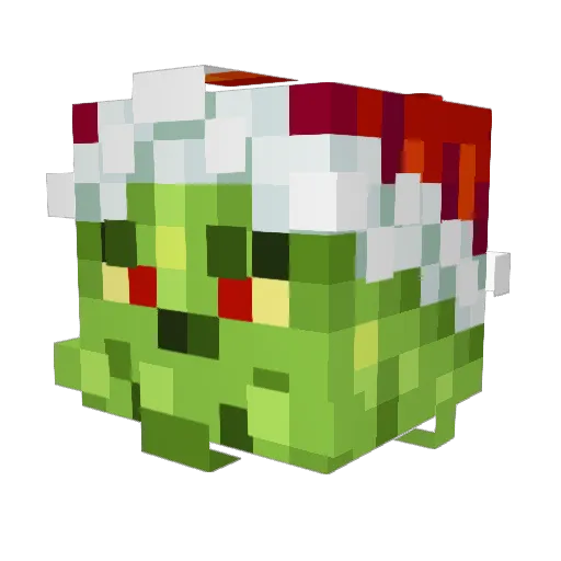 Avalama15 Minecraft avatar head, 3D render