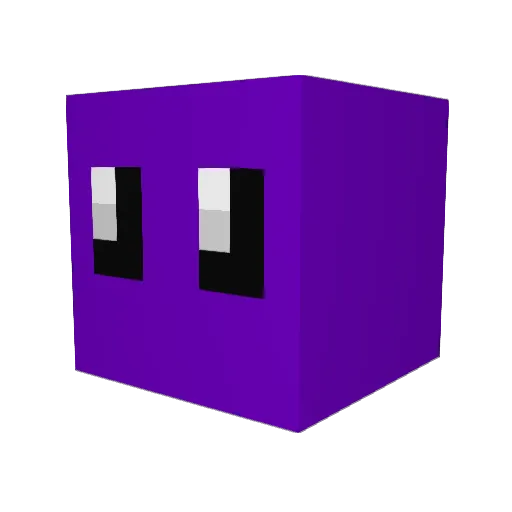 Avaltion Minecraft avatar head, 3D render