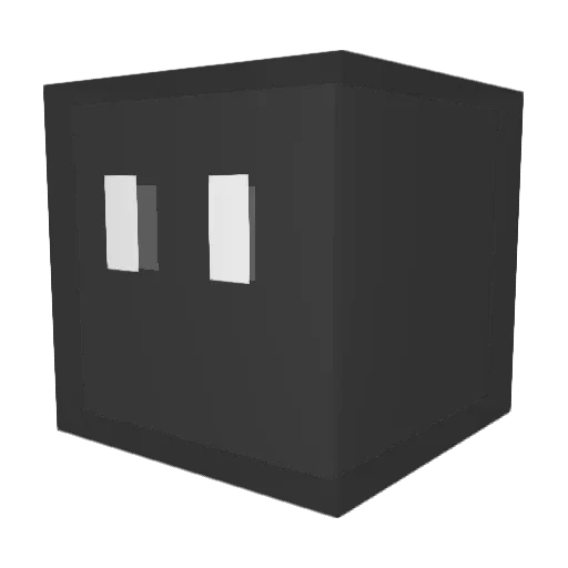 AvanLan Minecraft avatar head, 3D render