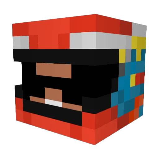 AvaniDaEpico Minecraft avatar head, 3D render