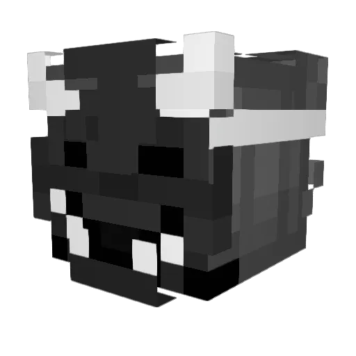 AvasMan69 Minecraft avatar head, 3D render