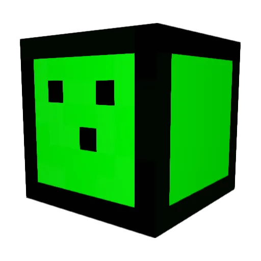 Avat_ Minecraft avatar head, 3D render