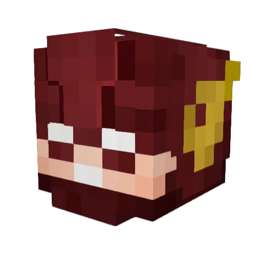 AvatarALF Minecraft avatar head, 3D render