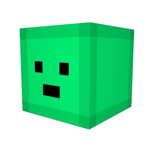 Avavcraft Minecraft avatar head, 3D render