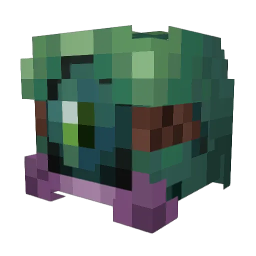 AveMaev Minecraft avatar head, 3D render