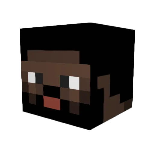 Ave_Sinistra Minecraft avatar head, 3D render