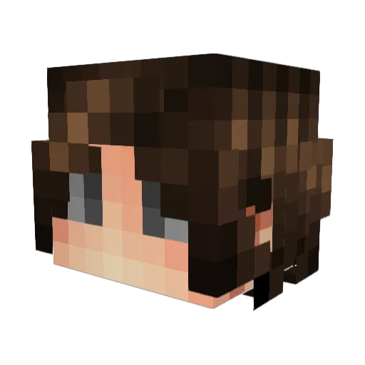 AvedisMars Minecraft avatar head, 3D render
