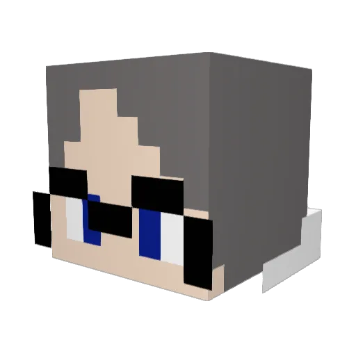 AvenLee93 Minecraft avatar head, 3D render