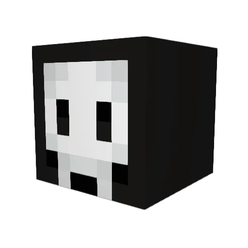 AvengerPL Minecraft avatar head, 3D render