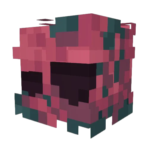 Avenoire Minecraft avatar head, 3D render