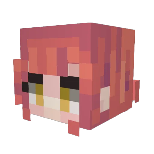 AverageCigany Minecraft avatar head, 3D render