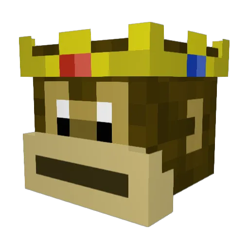 AverageEggLover Minecraft avatar head, 3D render