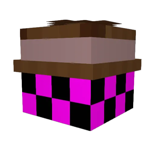 AverageEgg_ Minecraft avatar head, 3D render
