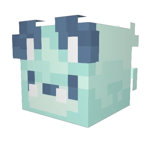 AverageFlame89 Minecraft avatar head, 3D render
