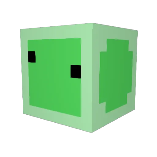 AverageWolf Minecraft avatar head, 3D render