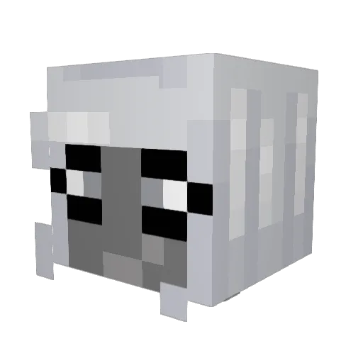 Avereyn Minecraft avatar head, 3D render