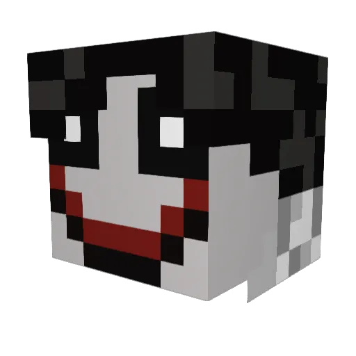 AveryGibson Minecraft avatar head, 3D render