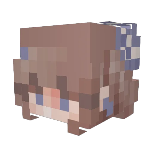 AveryLee2008 Minecraft avatar head, 3D render