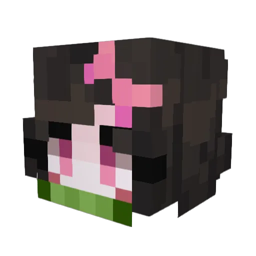 AveryXD69 Minecraft avatar head, 3D render