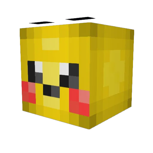AviCado99 Minecraft avatar head, 3D render