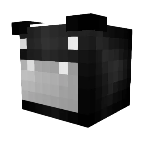 Aviator80 Minecraft avatar head, 3D render