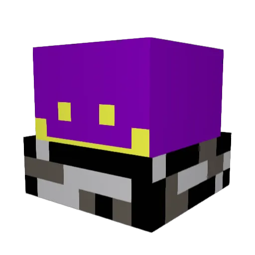 Avid13 Minecraft avatar head, 3D render