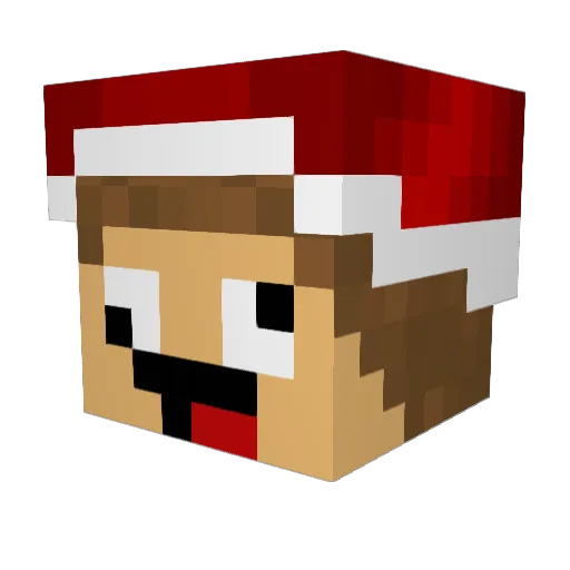 Avils714 Minecraft avatar head, 3D render